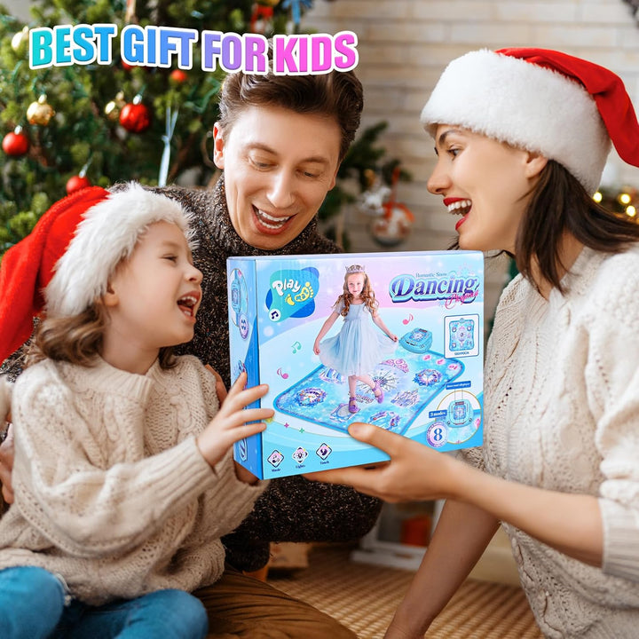 GuKKK Tanzmatte Kinder Spielzeug Geschenke 3-12 Jahre, Tanzspielzeug Geschenk für Kinder Mädchen, Mu