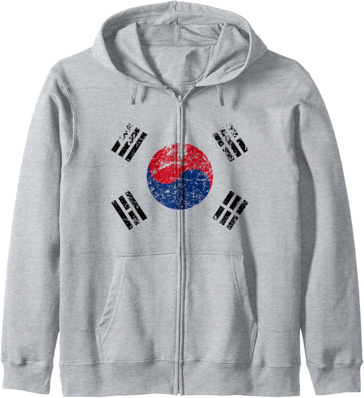 SÜDKOREA Flagge | Damen Herren Kinder SÜD KOREA Kapuzenjacke