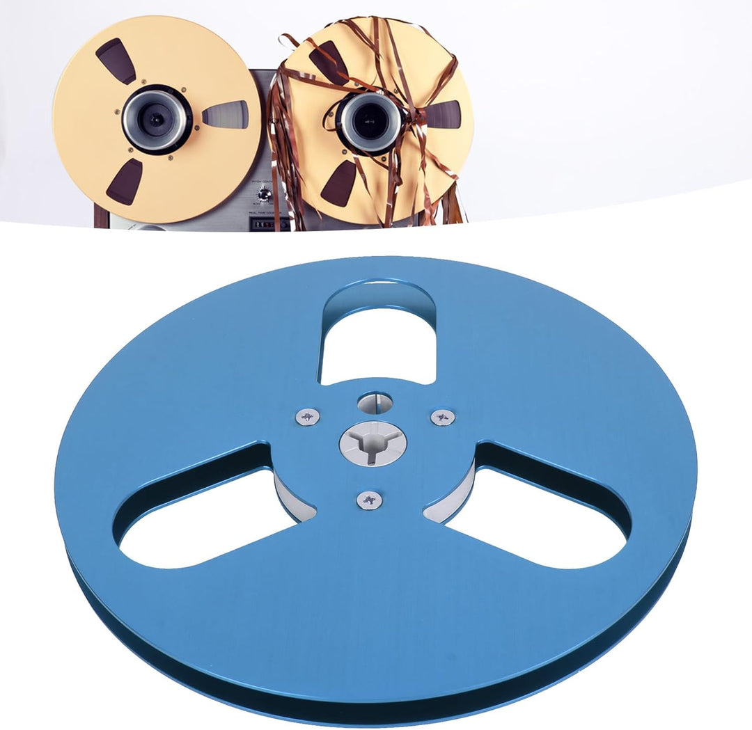 1/4 7 Zoll Leere Bandspule, 3 Löcher, Universeller Windwiderstand, Offene Rolle, Tonband Aufwickelsp