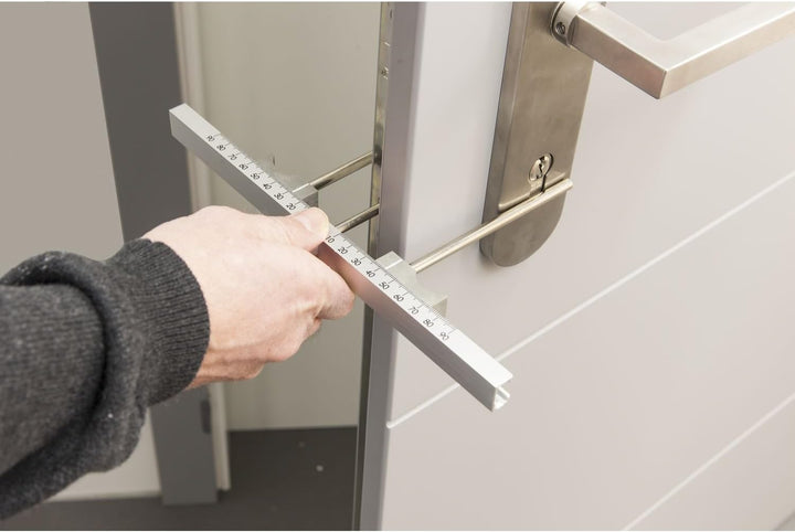 SECOTEC Marchesi 102204081 Zylindermesslehre, Messlehre für Profilzylinder zum Ermitteln der Einbaul