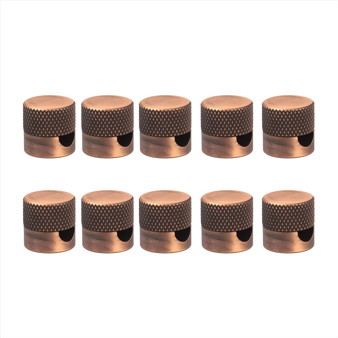 AMARCORDS - 10 Aluminium Deckenpins mit sichtbarer Kabelanpassung. Deckenbefestigung für Lampen und