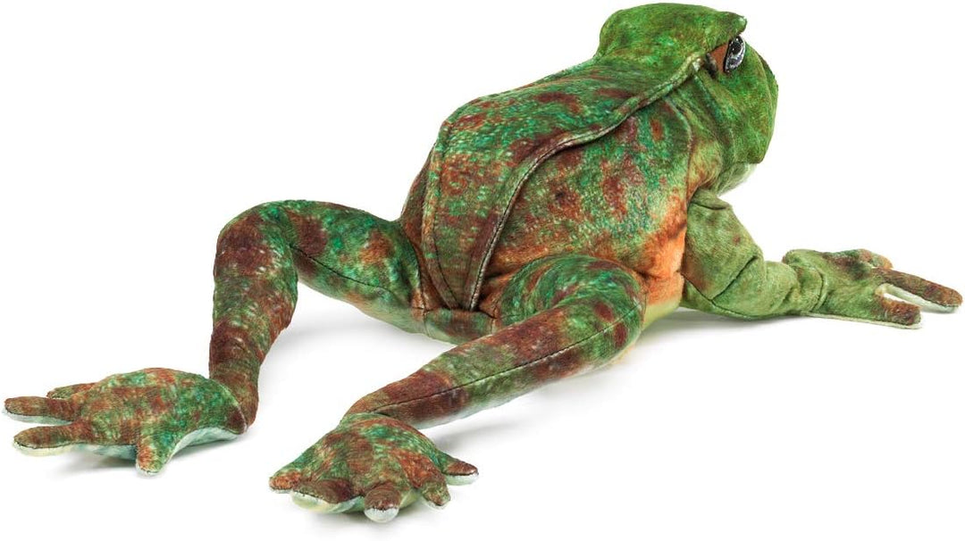 Folkmanis 3082 Hand Puppet Puppet Bouncing Frog