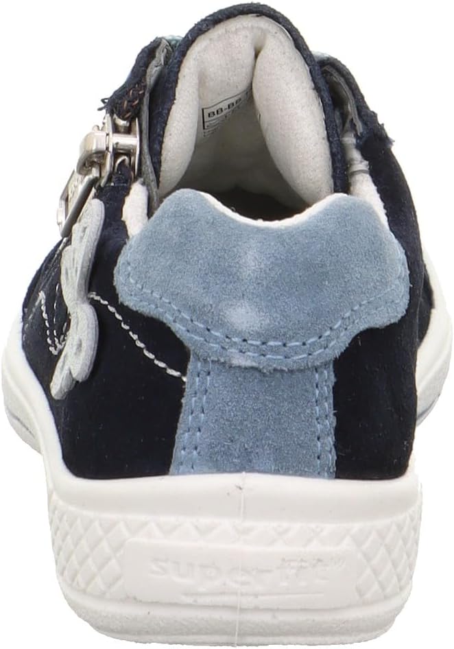 Superfit Mädchen Tensy Sneaker 28 EU Blau 8000, 28 EU Blau 8000