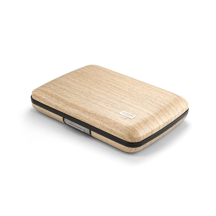 OGON Aluminium Geldbörse Smart Case V2 - Einfache Lagerung - Metallverschluss - Kartenetui mit RFID-