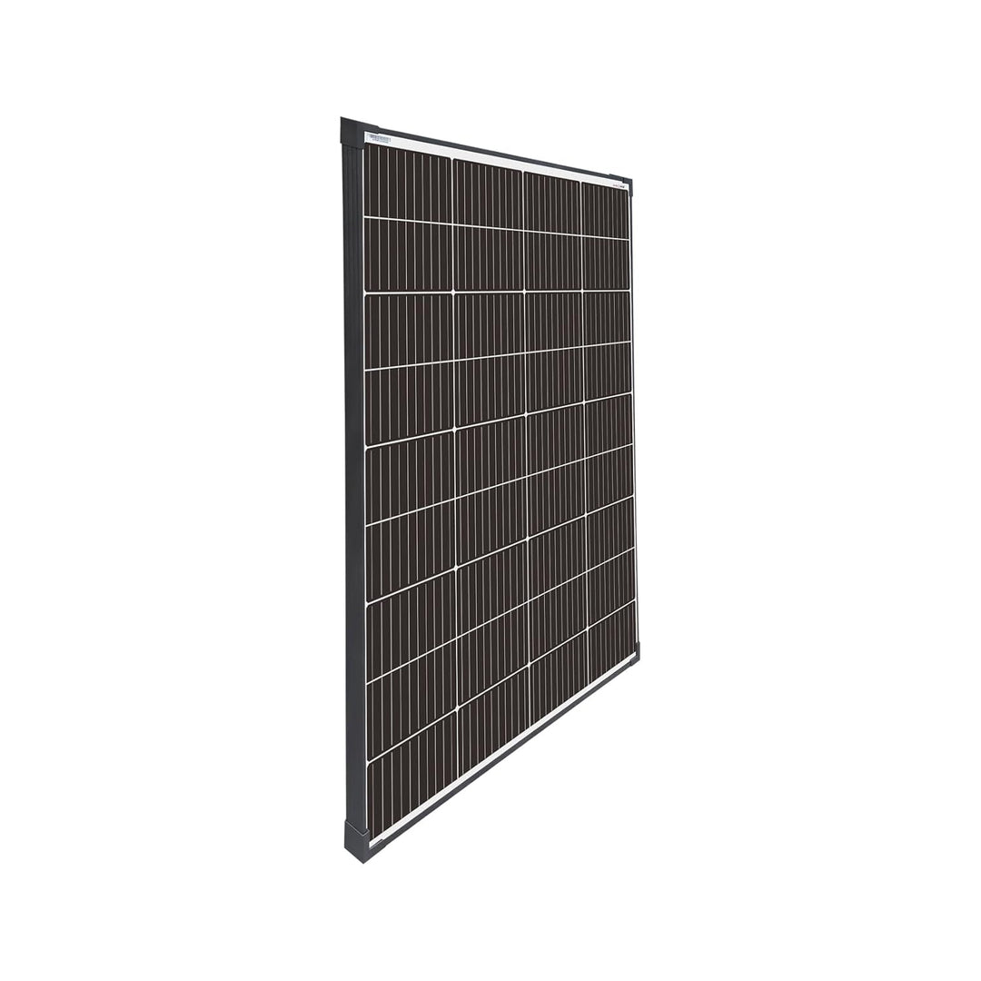 enjoy solar® 150W 12V Monokristallines Solarmodul, 182mm Solarzellen 10 Busbars Solarpanel ideal für