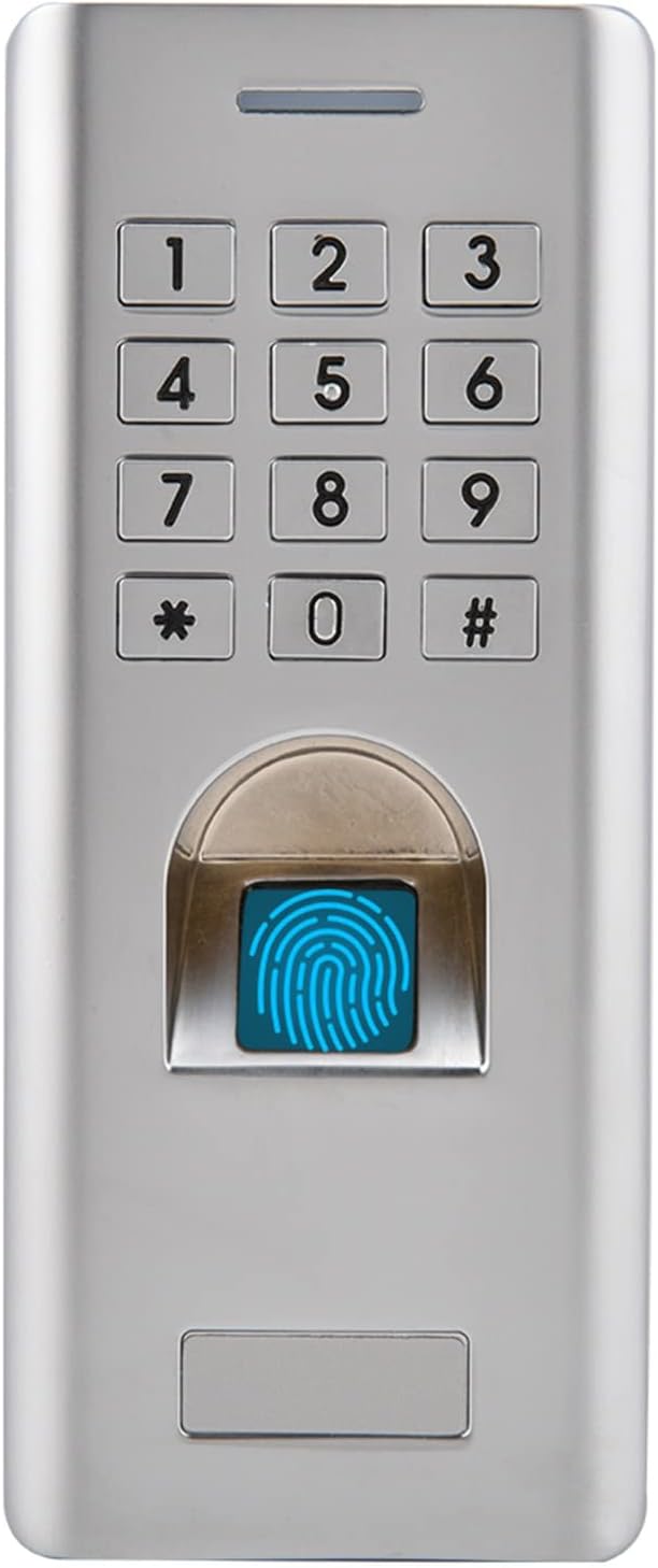 Fingerabdruck Zugangskontrolle Tastatur Wasserdichter Fingerabdruckleser Passwort Türöffner Sicherhe