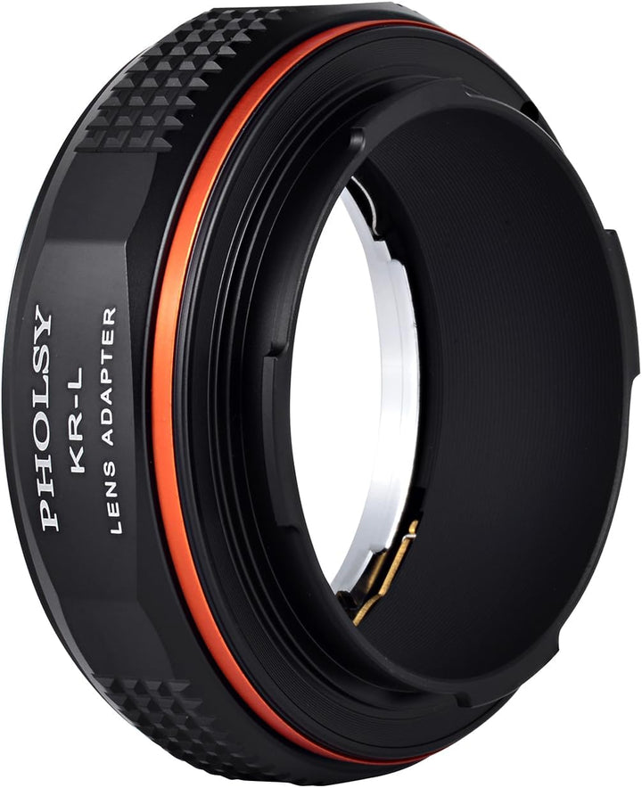 PHOLSY Konverter AR auf L Mount Objektivadapter Kompatibel mit Konica AR Objektiv auf L Mount Kamera