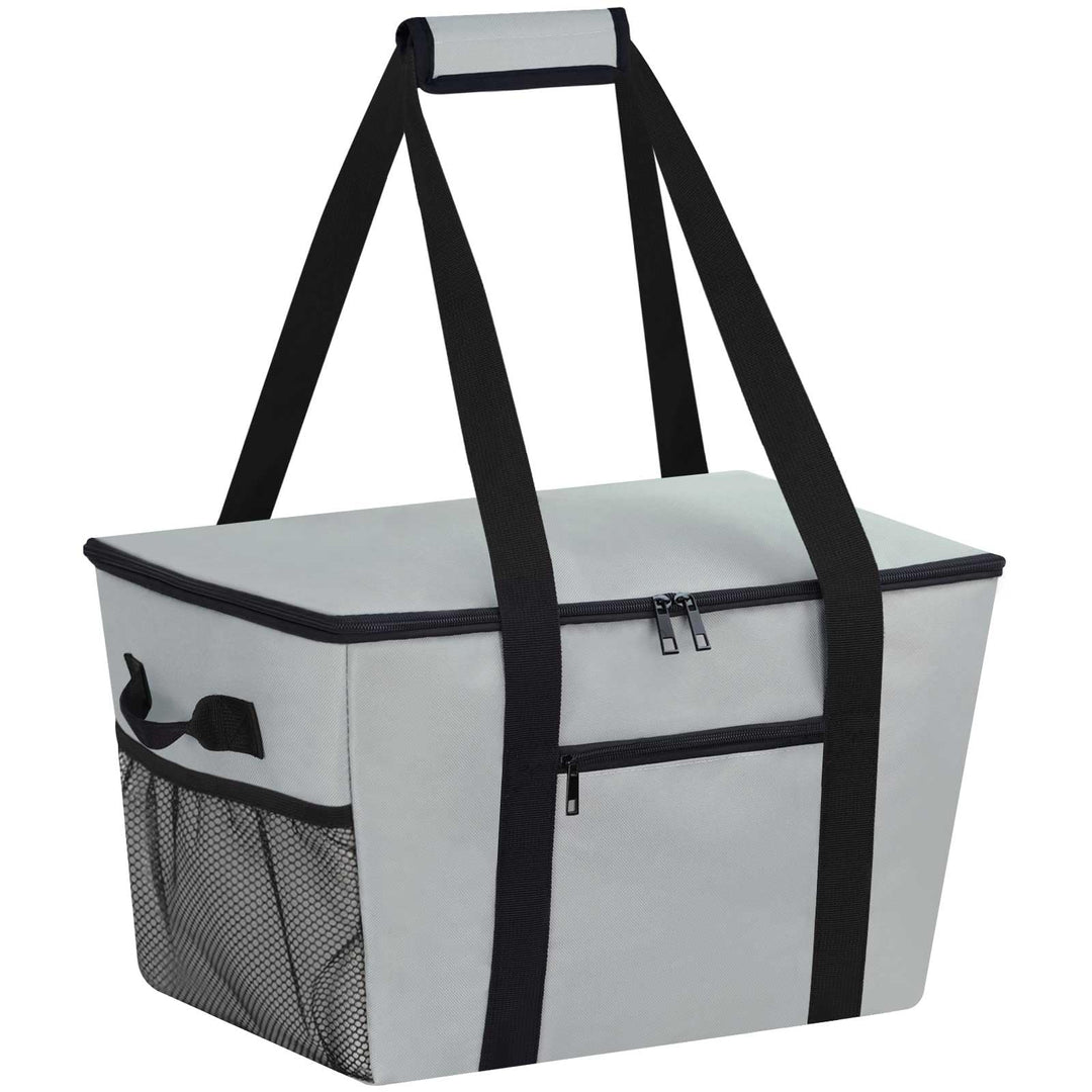 Coolerbag – Kühltasche aus hochwertigem Polyestergewebe, Large Cool Bag with Hard Bottom, Portable F