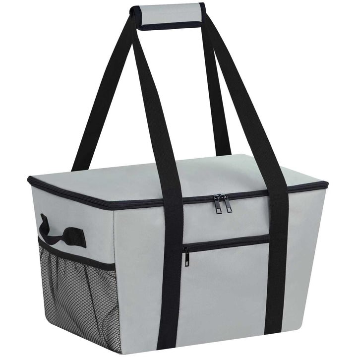 Coolerbag – Kühltasche aus hochwertigem Polyestergewebe, Large Cool Bag with Hard Bottom, Portable F