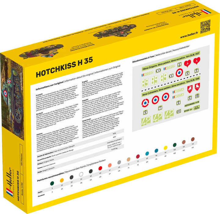Heller 81132 Modellbausatz Hotchkiss