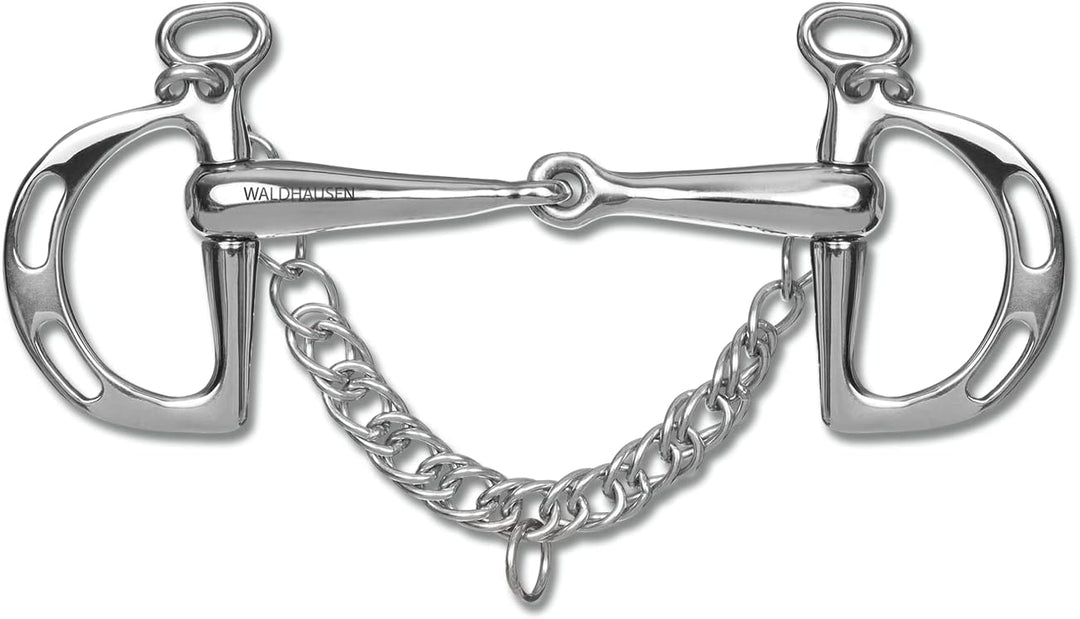 WALDHAUSEN Horse Fashion Springkandare, einfach gebrochen Breite 13,5 cm, Breite 13,5 cm