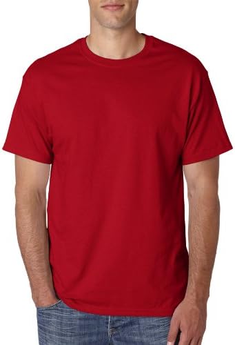 T-Shirt pesante per adulti ComfortSoft - Deep Red - XL