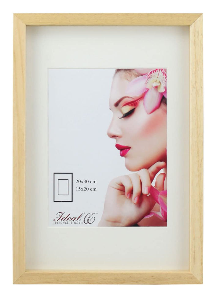 IDEAL TREND 3D Objektrahmen Holz Bilderrahmen Wanddeko Collage Poster Shirt Trikot Rahmen HR: Farbe: