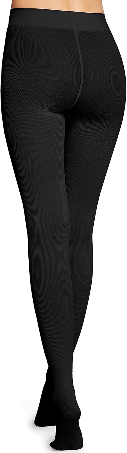 WOLFORD Baumwoll-Strumpfhose für Damen S Schwarz, S Schwarz