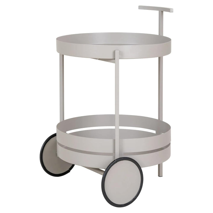 Dezain® Home - Servierwagen mit Rollen Beja – ideal als Barwagen & Küchenwagen – für Küche, Wohn- &