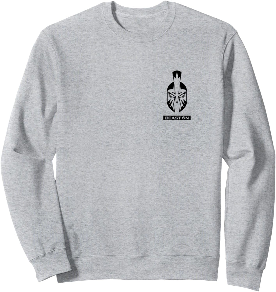 Spartaner Helm Gladiator Helm Modernes Gym Design Fitness Sweatshirt