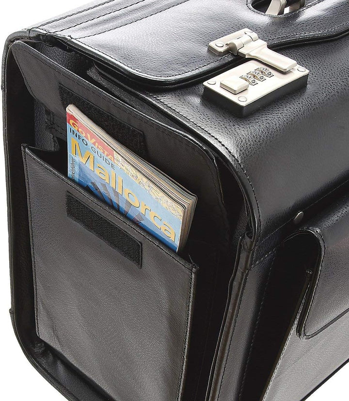 D&N Business Line Pilotenkoffer, 45 cm, 38L, schwarz