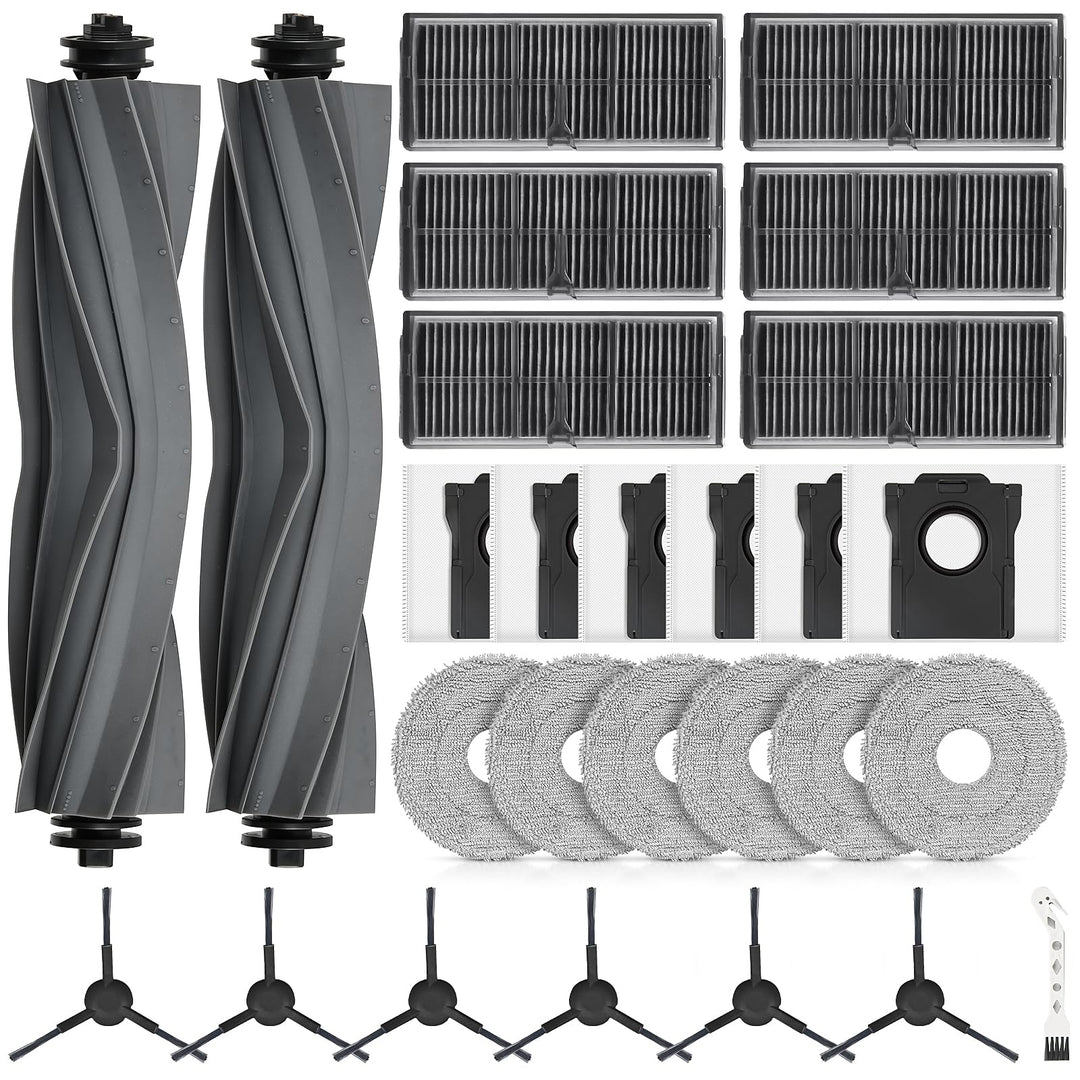 27 Stück Zubehör für Dreame L10s Ultra Gen 2 / L10s Pro Ultra Heat / X30 Ultra/Mova E30 Ultra Saugro