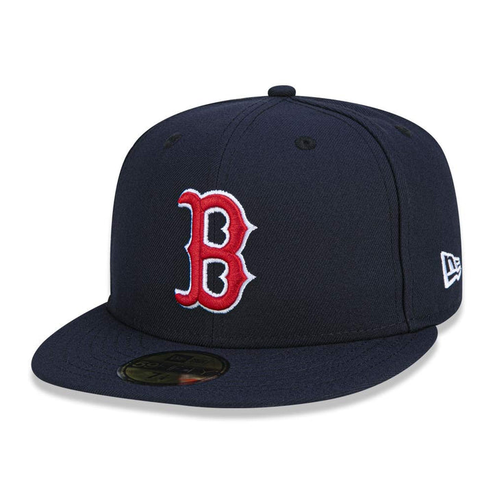 New Era Erwachsene Baseball Cap Mütze Mlb Authentic Boston Red Sox 59Fifty Fitted Team Colour 56 Bla