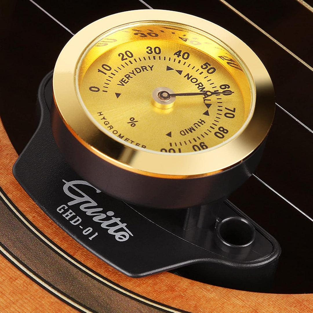Gitarren-Feuchtigkeitspflegesystem, tragbarer Gitarren-Luftbefeuchter mit 100-ml-Tropfflasche zur Ve