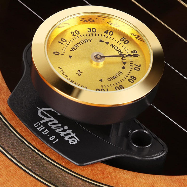 Gitarren-Feuchtigkeitspflegesystem, tragbarer Gitarren-Luftbefeuchter mit 100-ml-Tropfflasche zur Ve