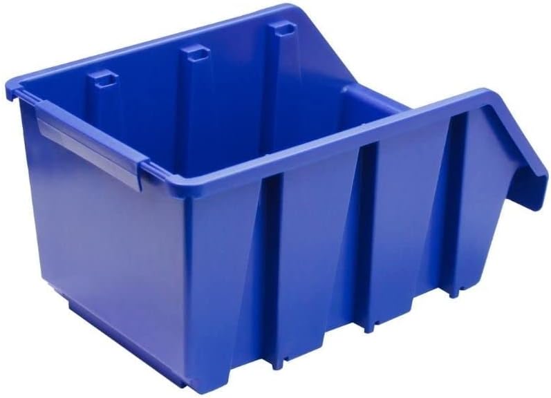 PROREGAL SuperSparSet 5x Sichtlagerbox 3 | HxBxT 12,6x17x24cm | Blau | Sichtlagerbehälter Sichtlager