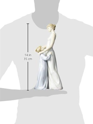 LLADRÓ Figur Von Mutter Zur Tochter. Mutter. Porzellan.