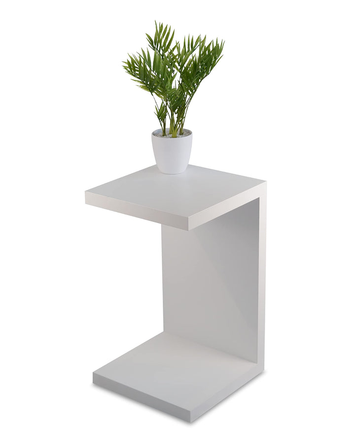 STEMA Seyfried Beistelltisch Chris Lichtgrau - Couchtisch 60x37x36 - Keine Montage fest verleimter W