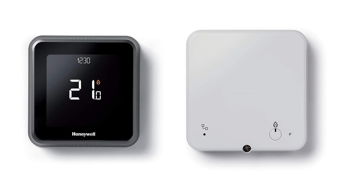 Honeywell Home T6 Funk-Raumthermostat Aufputz 5 bis 37 °C, mit Wi-Fi, Schwarz Mit Kabel (nicht entha