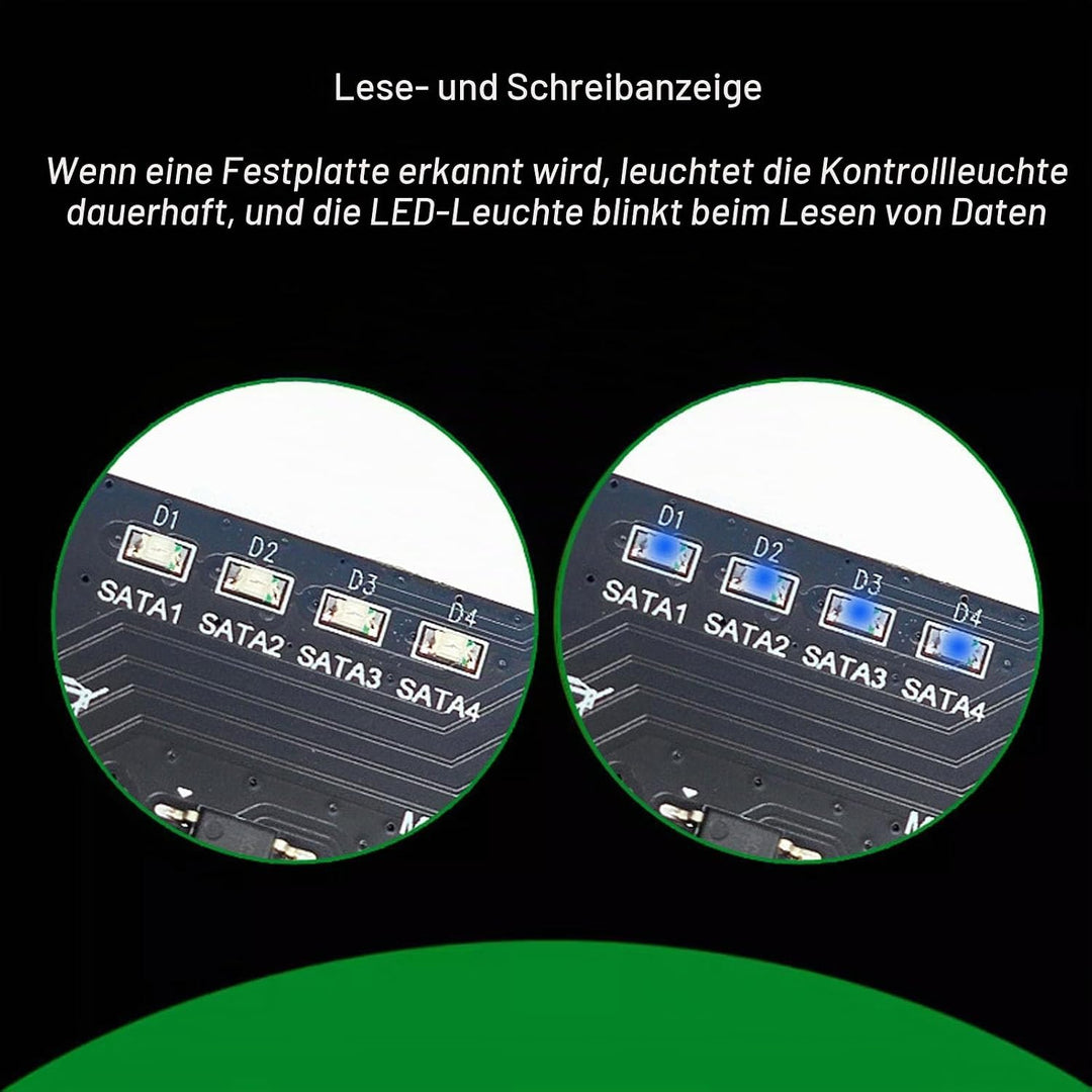 PCIe 3.0 Erweiterungskarte mit SAS36 PIN SFF 8087 Ausgang, 6 Gbit/s-Übertragung, Weitgehend Kompatib
