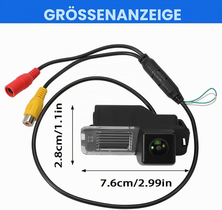 1080P Rückfahrkamera 170 Grad Weitwinkel Einparkhilfe für Polo V 6R Golf 6 VI MK4 MK5 MK6 EOS Wasser