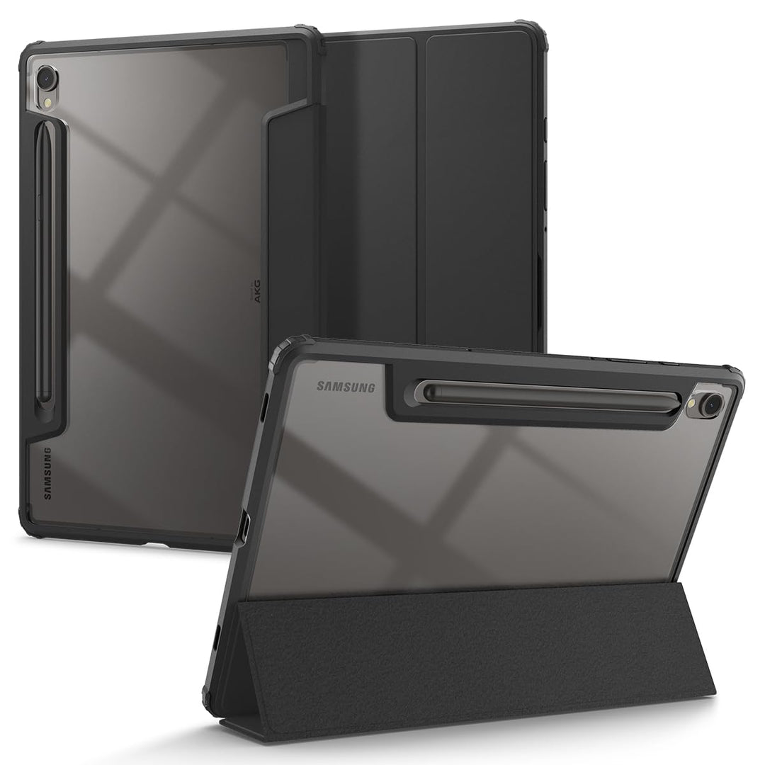 Spigen Ultra Hybrid Pro Entwickelt für Samsung Galaxy Tab S9 Hülle (2023) - Schwarz, Schwarz