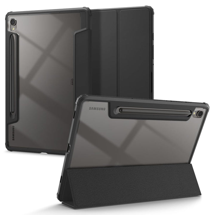 Spigen Ultra Hybrid Pro Entwickelt für Samsung Galaxy Tab S9 Hülle (2023) - Schwarz, Schwarz