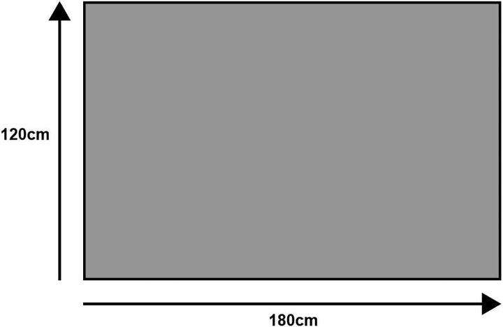 wash+dry Fussmatte, Regal Red 120x180 cm, innen und aussen, waschbar, rot 120 x 180 cm (Rechteckig),