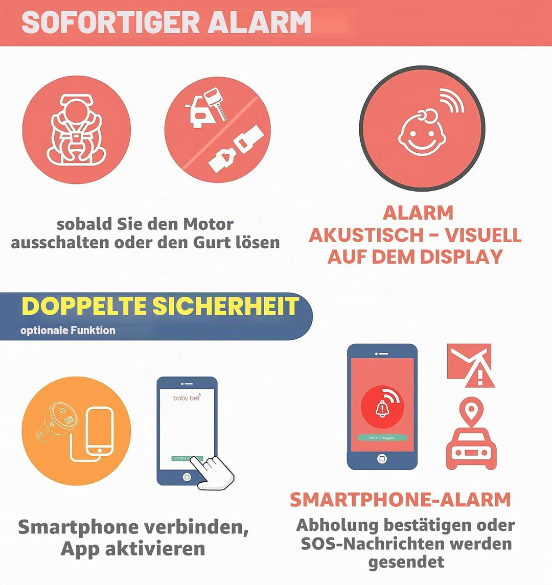 Baby Bell Plus Auto-Abfahrsperre