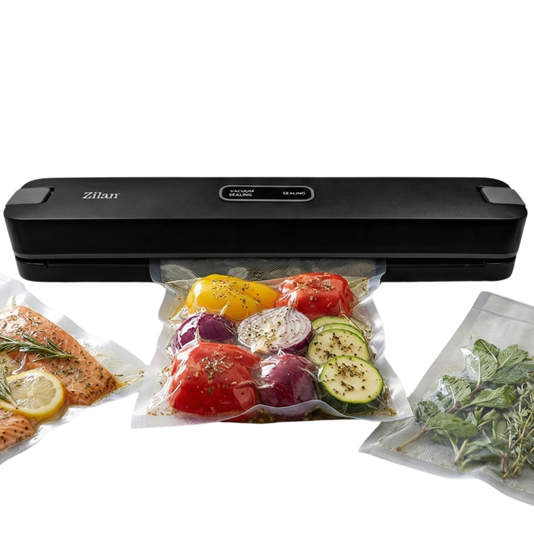 Zilan Vakuumiergerät 88W – Starker 65 kPa Vakuumierer mit Automatik, 30 cm Folienschweissgerät, Schn