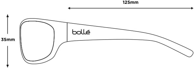 Bollé - ANACONDA, Sunglasses, Sunglasses for men, Sunglasses for women, Sport sunglasses Schwarz Pol