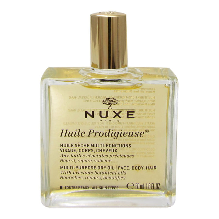 NUXE Huile Prodigieuse – Multifunktions-Trockenöl für Gesicht, Körper und Haar – Alle Hauttypen (1 x