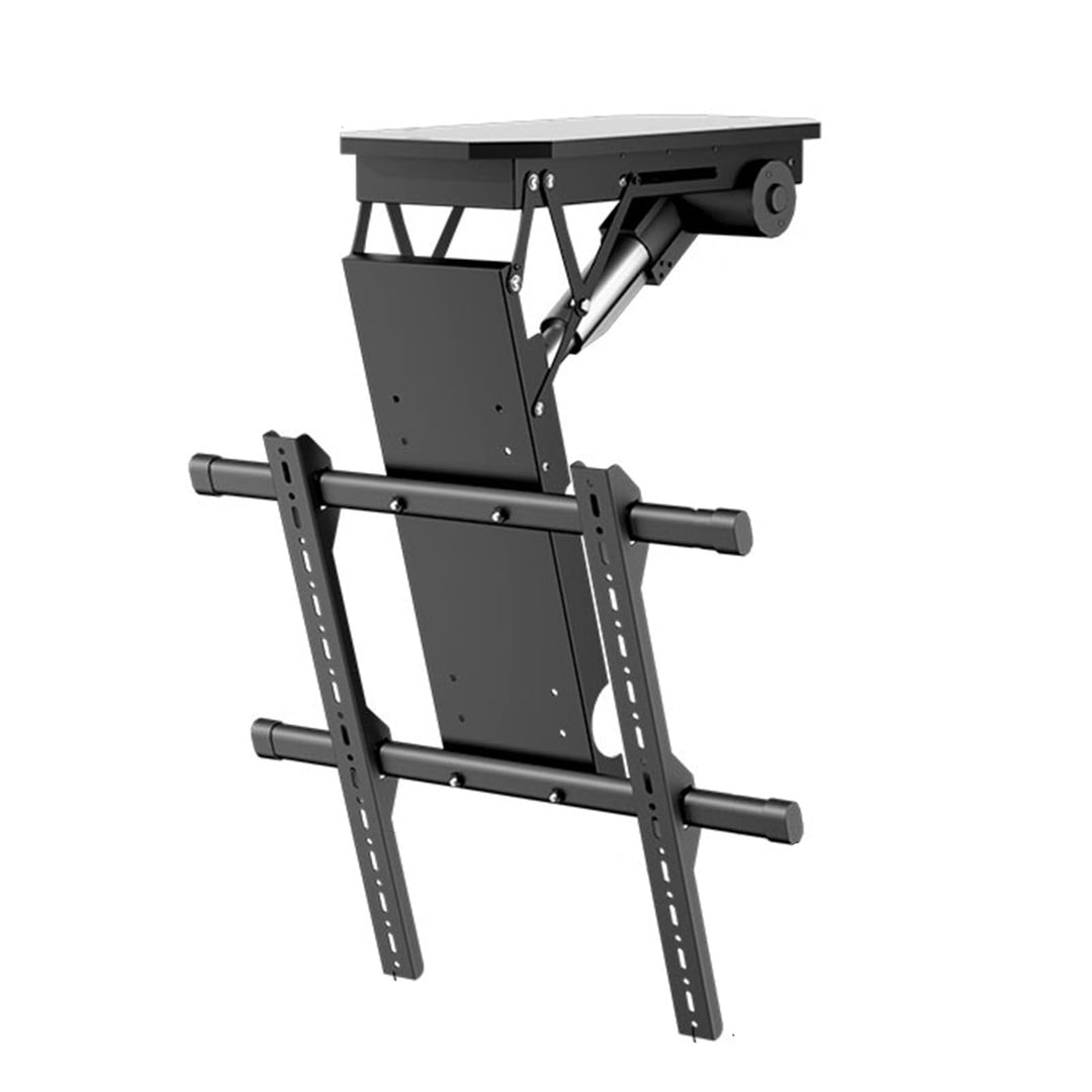 TV-Lift, Elektrische Deckenhalterung für Fernseher, 50-90 Zoll, 0-85° Winkeleinstellung, Max. 80 kg