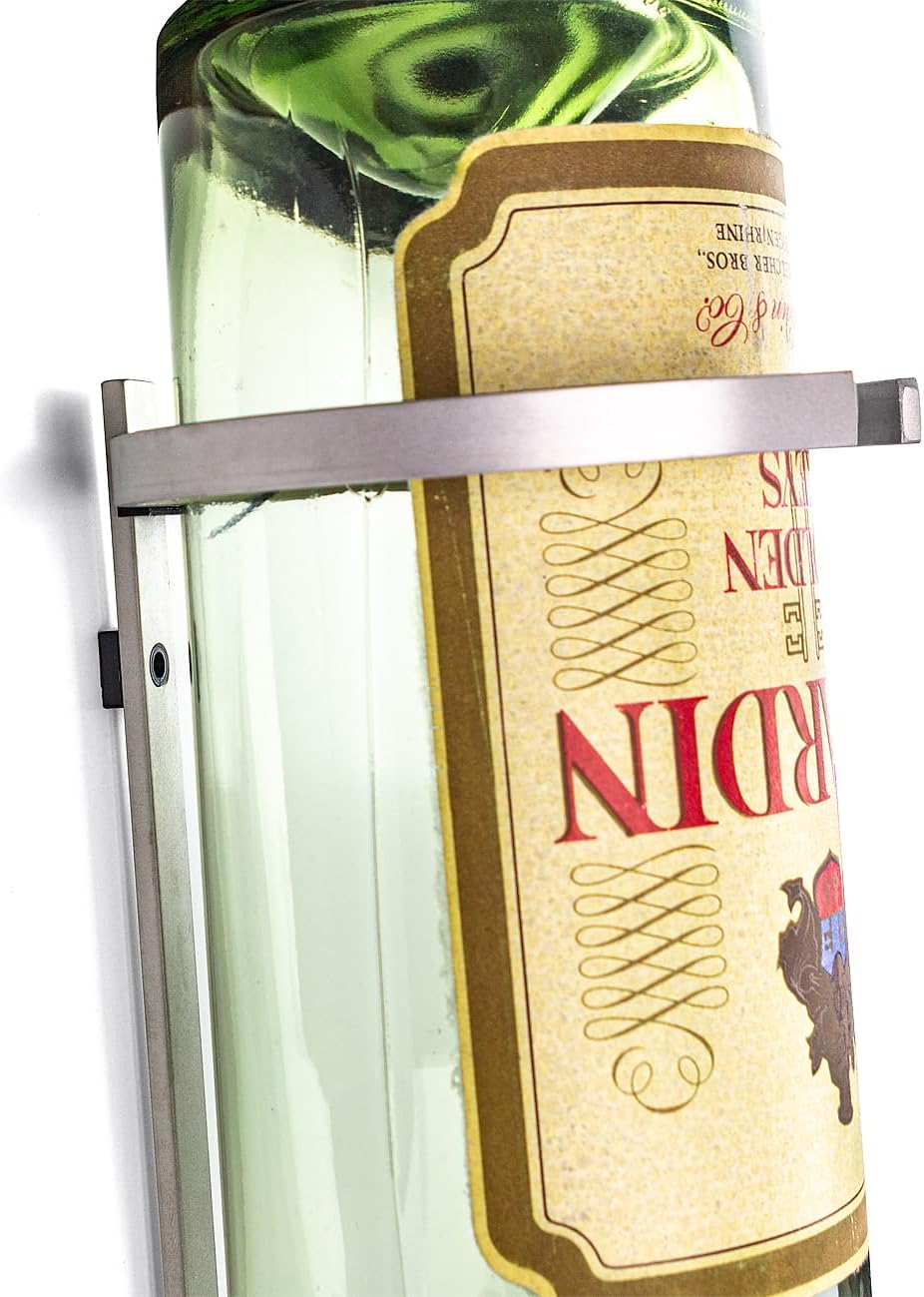 ENGOLIT 3-Liter-Flaschenhalter (inkl. 2,0 cl Drehkreuz-Dosierer) für Lange/grosse Flaschen ab 40 cm