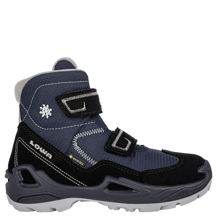 LOWA Stiefel mittel MILO GTX MID [2024] 25 EU Schwarz Navy, 25 EU Schwarz Navy