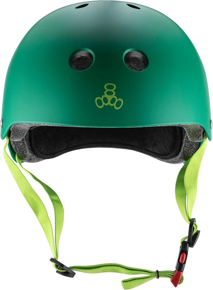 Triple 8 Kopfschutz Brainsaver Double Certification S/M Grün, S/M Grün