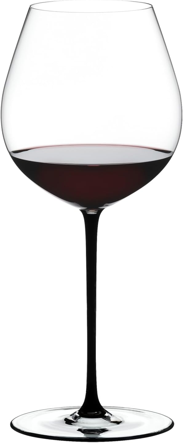 Riedel Fatto A Mano Old World Pinot Noir Weinglas, Schwarz Pinot Noir Schwarz, Pinot Noir Schwarz