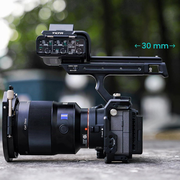 Tilta XLR-Verlängerungshalterung, kompatibel mit Sony FX3 mit 1/4-Zoll-Inbusschlüssel, sichere Verbi