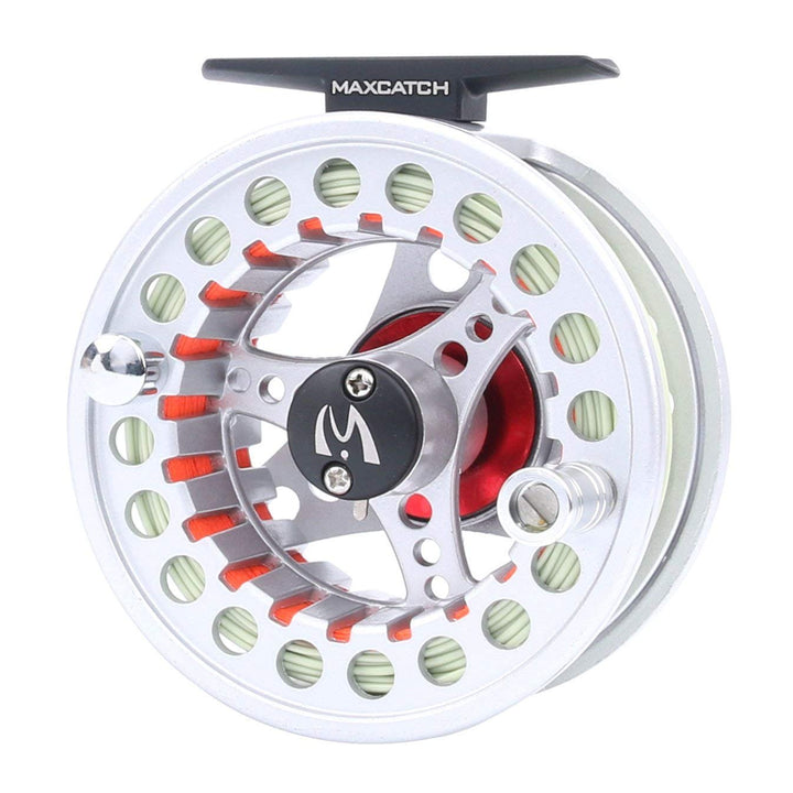 MAXIMUMCATCH ECO Serie Fliegenrolle grosser Spulenkern mit Druckguss-Aluminum-Körper Fliegenfischen