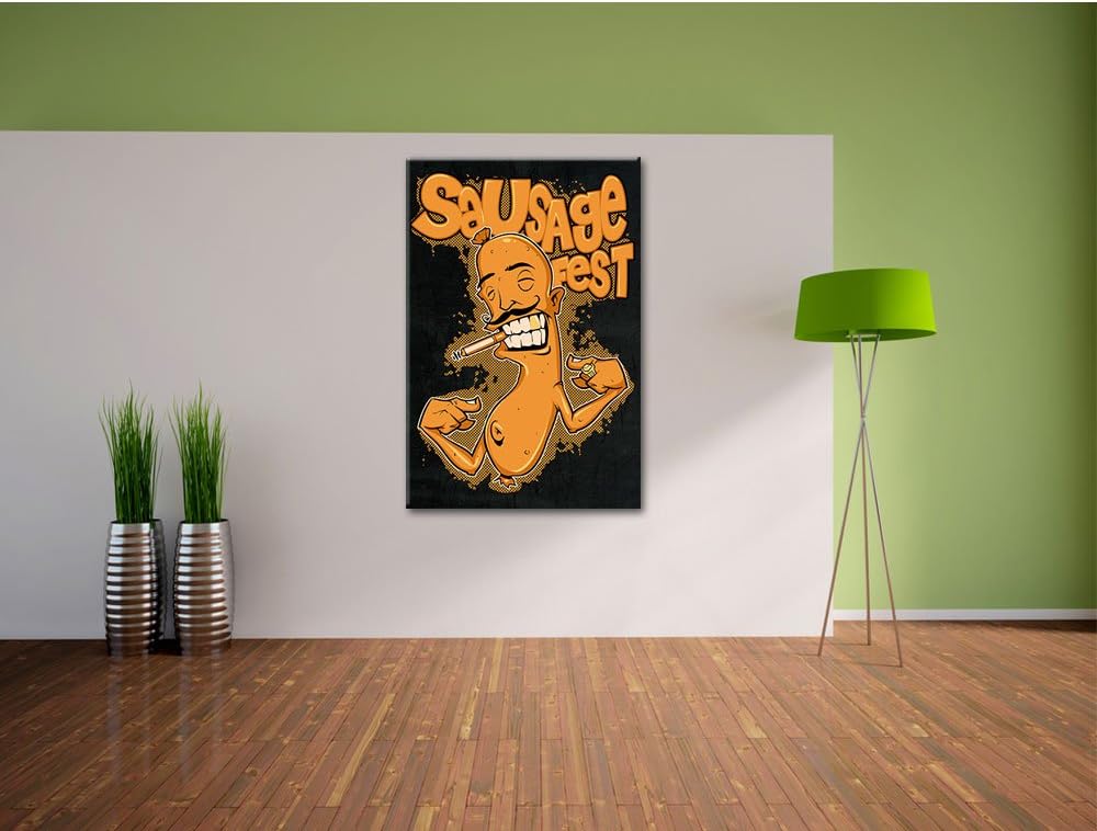Dark San Francisco-thing Bild auf Leinwand, XXL riesige Bilder fertig gerahmt mit Keilrahmen, Kunstd