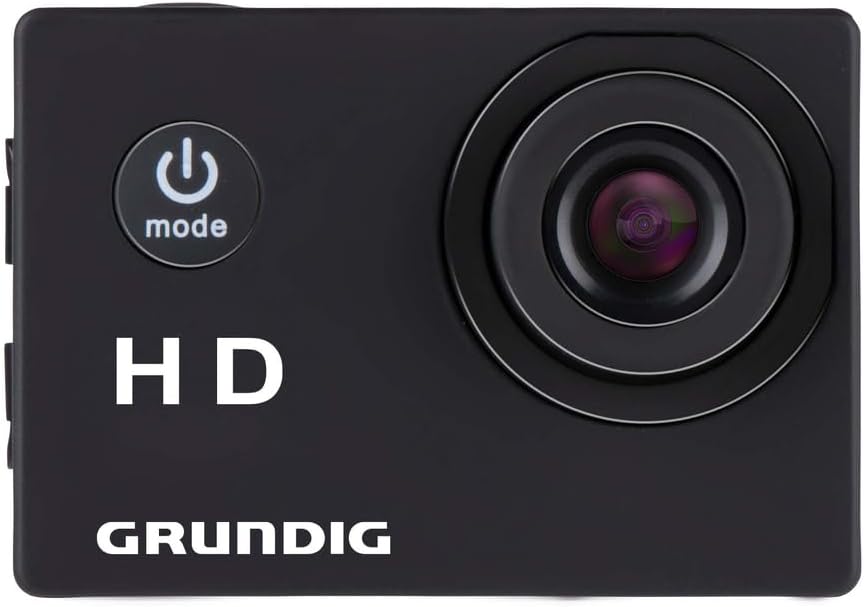 Grundig Action Cam 720P - wasserdichte Action Kamera - Unterwasserkamera für Unterwasserfotografie -