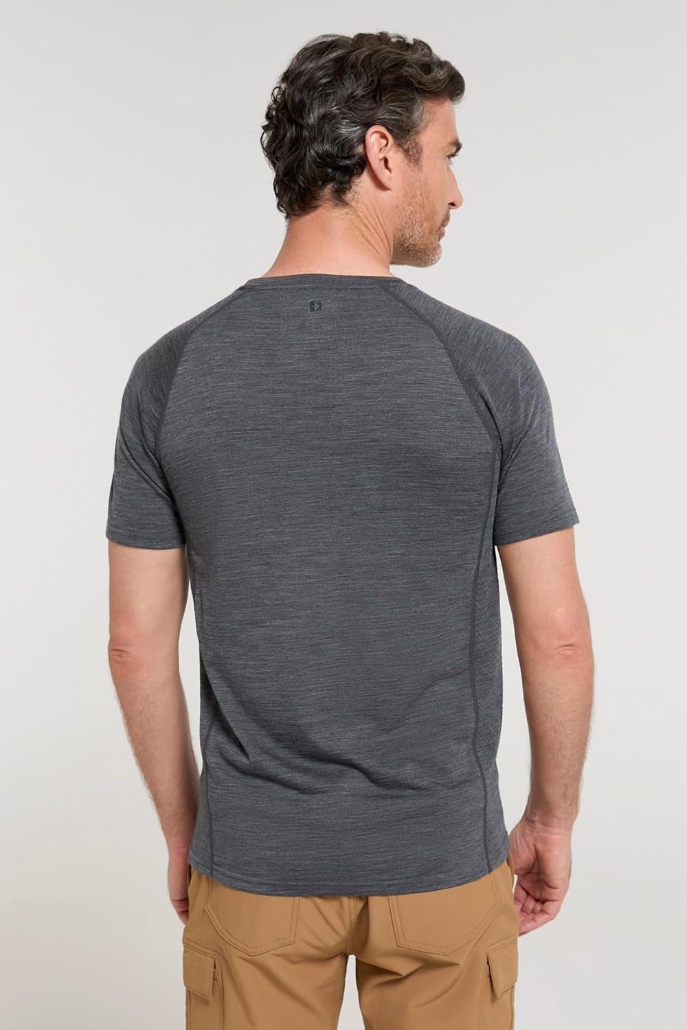 Mountain Warehouse Summit Merino Herren T-Shirt Unterhemd Thermounterwäsche Funktionsunterwäsche Ski
