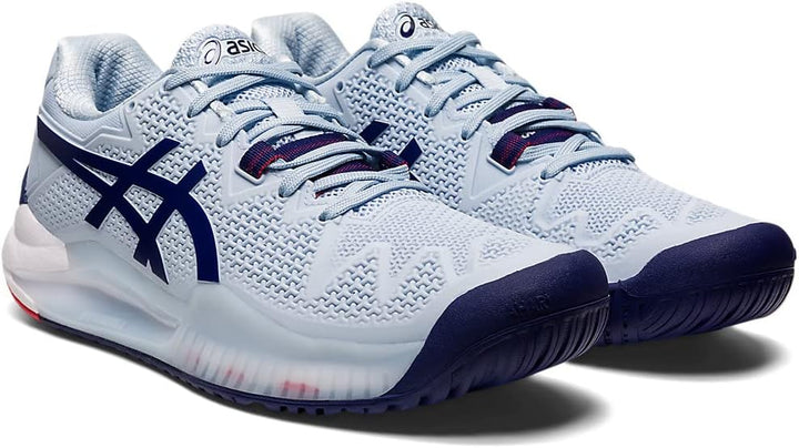 ASICS Damen Gel-Resolution 9Sneaker 39 EU Soft Sky Dive Blue, 39 EU Soft Sky Dive Blue