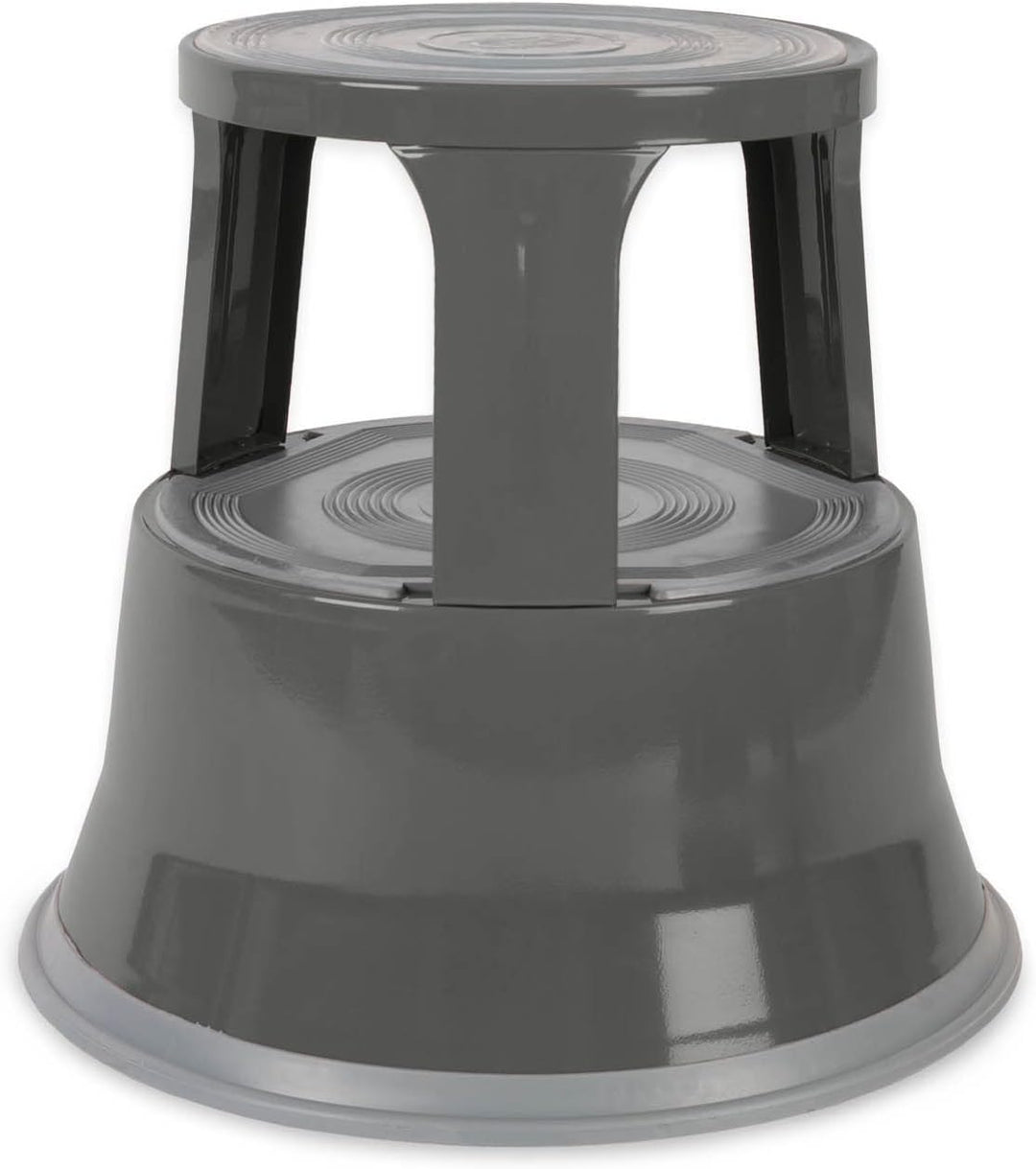 Floordirekt Rollhocker, Tritthocker, Elefantenfuss | Hocker für Buro oder Gewerbe | TÜV + GS geprüft